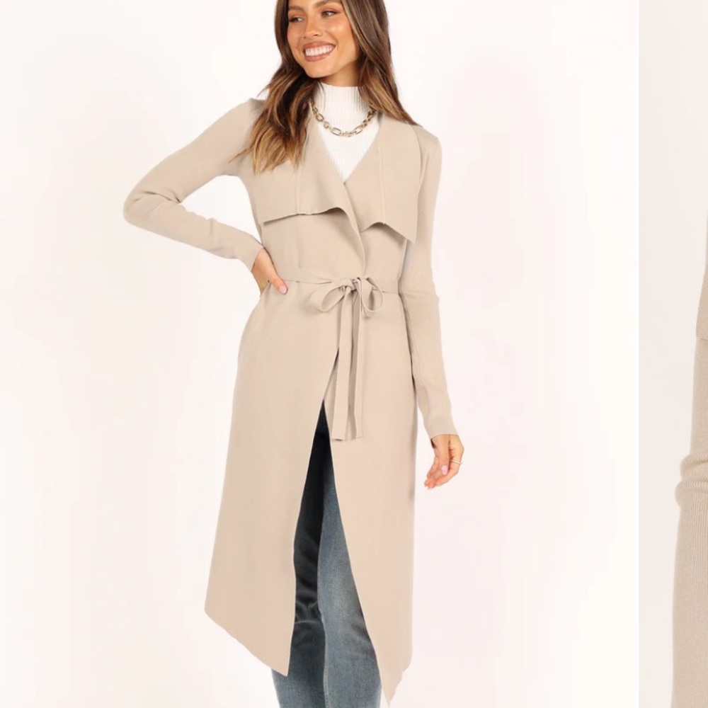 Petal & Pup Audrina Cardigan - Stone